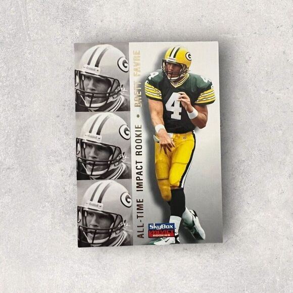 Topps Other - 1996 Skybox Impact Rookies BRETT FAVRE ALL-TIME IMPACT ROOKIE #81 HOF Packers